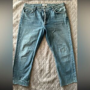 Agolde button up jeans size 32”